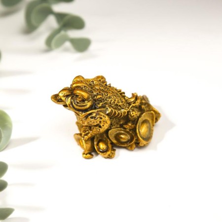 NECKE bronze "Toad on ingots" 5.5 x 3.5 x 3 cm-2