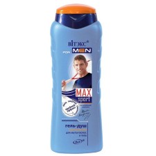 Hair-gel hair and body Vitex for Men Max Sport, 400 ml