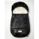 Envelope winter fur Amarobaby Snowy Baby "Cosmos", black color, 85 cm