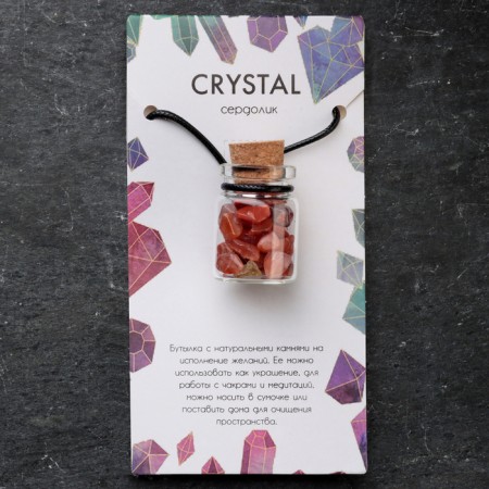 Souvenir-butter with natural stones "Carcerer", 3 x 2 cm-3