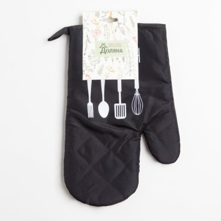 Варежка Доляна Kitchen 26*16 см, 100% п/э-3