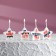 Candles in the cake on skewers "man", 2.6 cm, 25 g, set 4 pcs