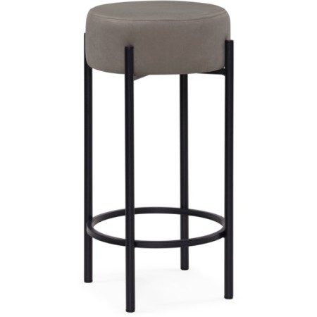 Barlier SIPL-30 Metal/velor, black/gray 40x40x74 cm