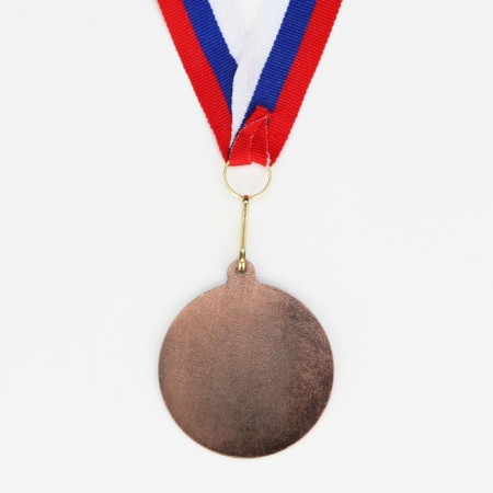 Medal for applying 007 diam 5 cm. Color of bronze. With a ribbon-4