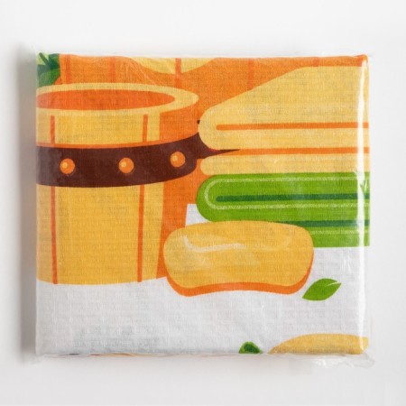 A towel "with light steam" 60x146 cm, 100% cotton 160g/m2-4