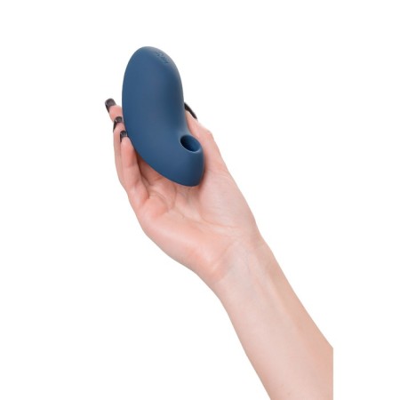 Vacuum-wave contactless stimulator of the Satiffyer Vulva Lover 2 clitoris, silicone, blue color-9