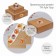 Stick Paper "Warm Autumn" d = 3.8 cm 252 pcs in the roll