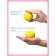 Kinesiological ball, set 4 pcs.