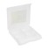 Organizer with tundra latch, 5 departments, 116 x 110 x 22 mm, plastic