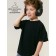 T -shirt Children's Amarobaby Stripe, height 122 cm, black color