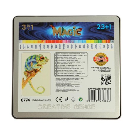 Holoil-scores allogram pencils K-I-N Progresso Magic 8774 24CV +blender, meter/Pen-3