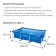 Frame Set frame pool, rectangular, 260 x 160 x 65 cm, from 6 years old, 28271np intex