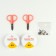 Set for creating jewelry, 24 colors, 2 fishing lines, charm