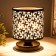 Lamp with the Oleander switch 1he27 40W black 14.5x14.5x19.5 cm Risalux