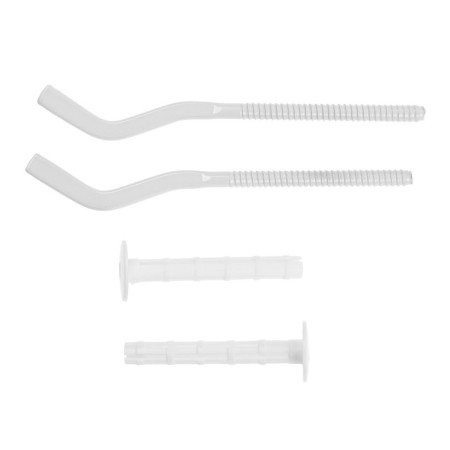 A set of Zein brackets, with dowel for a radiator, 170x7 mm, 2 pcs.