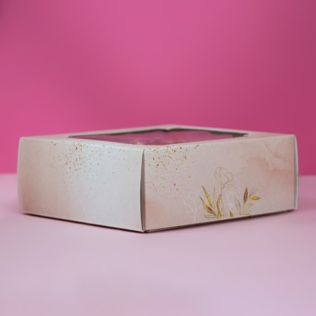 The box is self-assembly, the cover is, with the window, "serenity" 14.5 x 14.5 x 6 cm-3