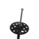 Dowel "bison", for insulating materials, with a metal nail, 10x120 mm, 100 pcs