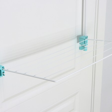 Sushilka for linen hanging, working length 11 m, white color-6