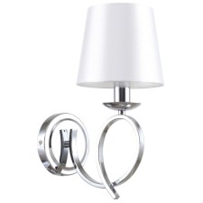 Wall lamp Zafira 1xe14 40W, size 23.5x15.5x34 cm, chromium color