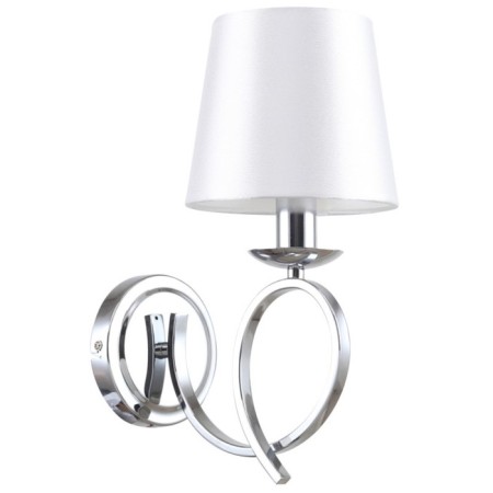 Wall lamp Zafira 1xe14 40W, size 23.5x15.5x34 cm, chromium color