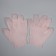 Silicone gloves for cosmetic procedures, reusable, 20 cm, universal size, pink color
