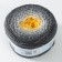 Yarn "Flowers Merino" 75% acrylic, 25% wool 590m/225g (536 gray-yellow)