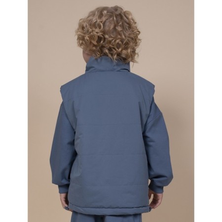 Vest for boys, height 140 cm, jeans color-9