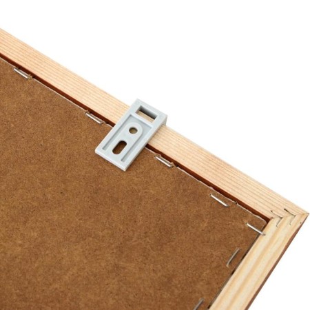 Magnetic marker board 100x150 cm, calligrata, in a wooden frame (dark stain)-3