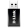 The WiFi D-Link DWA-182/RU/E1A USB 3.0 network adapter (Ant. Ventr.) 1ant.