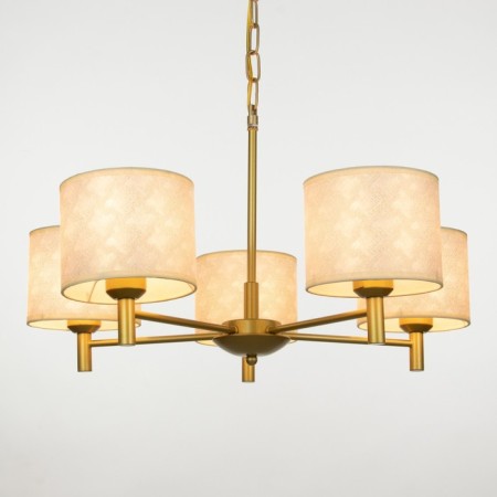 Chandelier 1092/5GD 40W E27 gold 60x60x36-76 cm Bayerlux-2