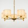 Chandelier 1092/5GD 40W E27 gold 60x60x36-76 cm Bayerlux