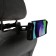 Holder for a phone or tablet for a car headrest, telescopic, 11-21 cm., Black