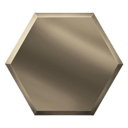 Mirror bronze tile "Sota" with a fatcet 10 mm