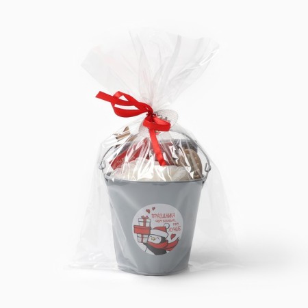 Gift set New Year's "New Year's miracle" towel and ACS-10