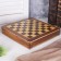 Magnetic chess 25.5x25.5x4 cm, shisham tree