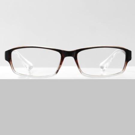 Ready glasses GA0133 (color: c1 brown; diopter: +2.5; tint: no.)-1