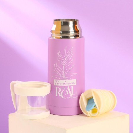 Thermos Real, 350 ml, retains heat 8 hours-4