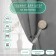 Picking for curtains "Circle", D = 5 cm, gray-beige color