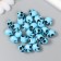 Beads for creativity plastic "Skull. Imitation of turquoise" set of 20 g 1.3x1x1.1 cm