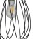 Suspended lamp Barrie E27x60W