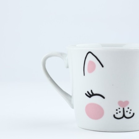 Gift set "Kotik": a mug 180 ml, spoon-3