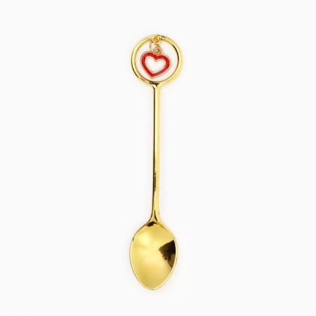 A teaspoon spoon with a suspension New Year's “Miracles nearby” for the New Year, 11.5 x 2.3 cm-3