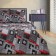 Bed linen Ethel 2 joint venture Music 175*215 cm, 200*220 cm, 70*70 cm -2 pcs, calico
