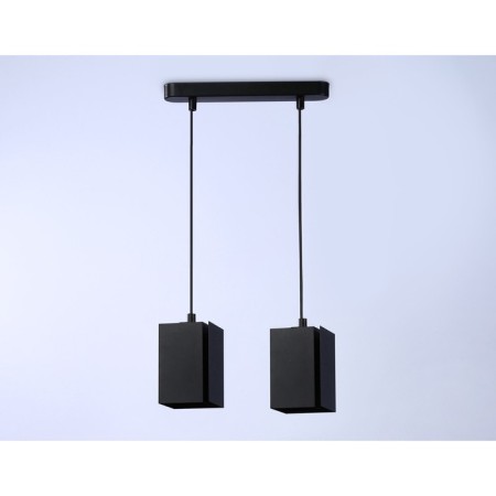 Suspended lamp with a change of lamp Ambrella Light, Techno, TN5133, E27, Black Color-3