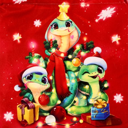 Children's SG Bag "Funny Snakes", 35*30 cm-1