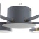 Causteen with PDD 2301/6GR LED 120W 3000-6000K gray 75x75x8 cm Bayerlux