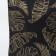 Bag-shop "Leaves" without lightning, without lining, black color
