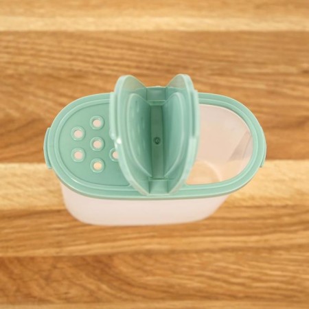 A container for spices, 270 ml, pistachio color-2