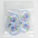 The icon is plastic, with the insert "multi -colored palms", d = 5 cm