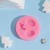 Mold "New Year's fairy tale", silicone, 5.5 × 5.5 × 1 cm, color mix